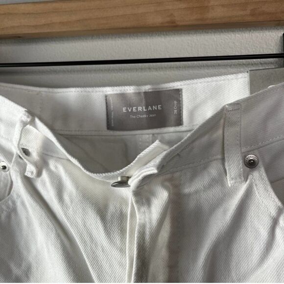 Everlane 90’s Cheeky Jean Bone Women’s size 28 Crop - Picture 5 of 5